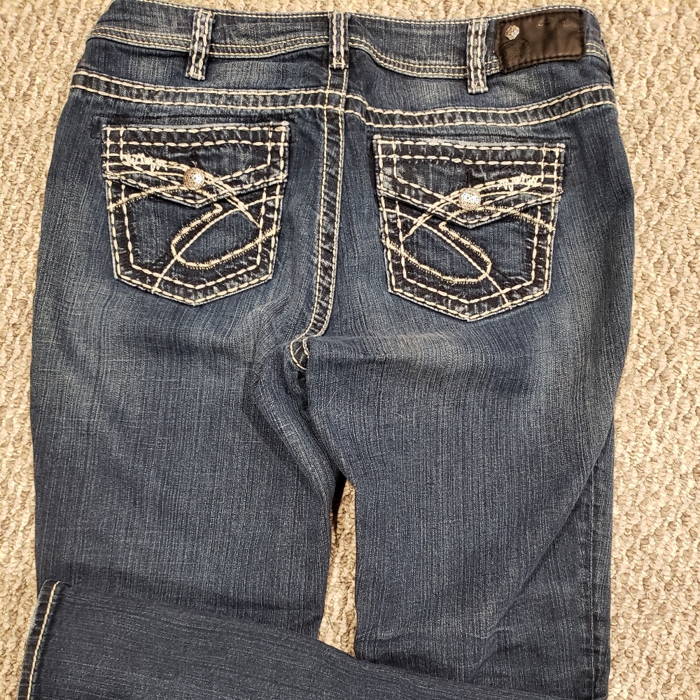 Silver jeans
